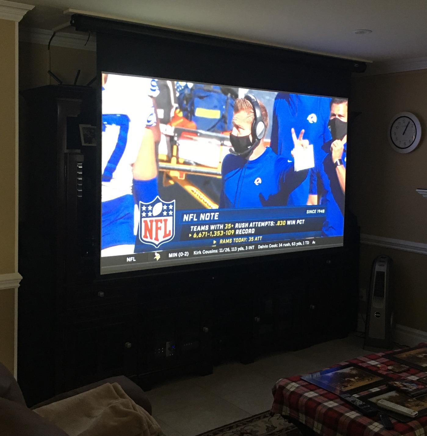 BenQ TK800M 4K UHD Home Theater Projector with HDR and HLG | 3000 Lumens for Ambient Lighting | 96% Rec. 709 for Accurate Colors | Keystone for Easy Setup | 3D Capable customer photo 2