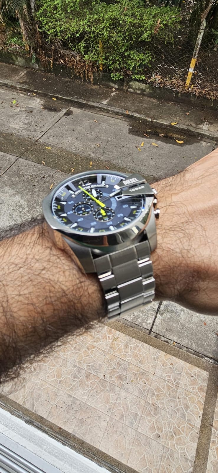 Diesel Mega Chief Watch for Men, Chronograph Men's Watch customer photo 1