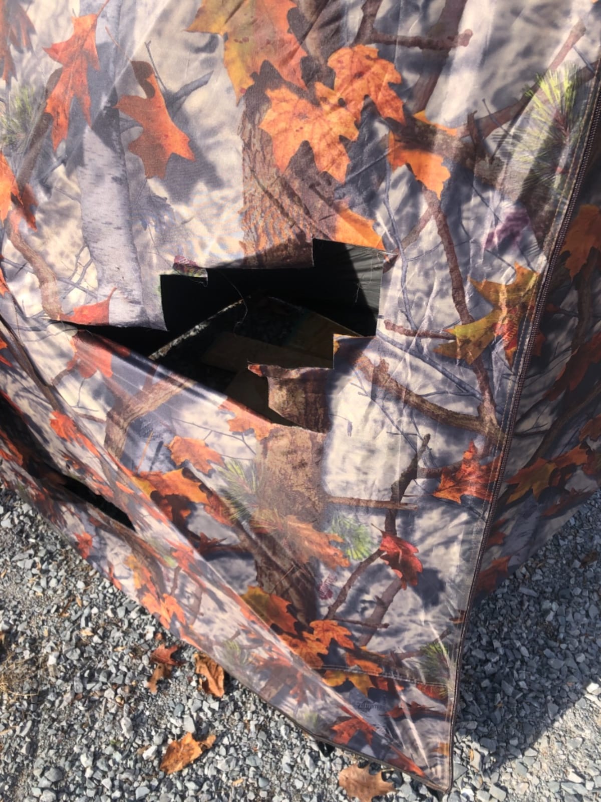 Barronett Blinds Prowler 300, Portable Hunting Blind, Tall Hub Blind, Shoot While Standing, Lightweight, 2-Person, Bloodtrail Woodland, 80