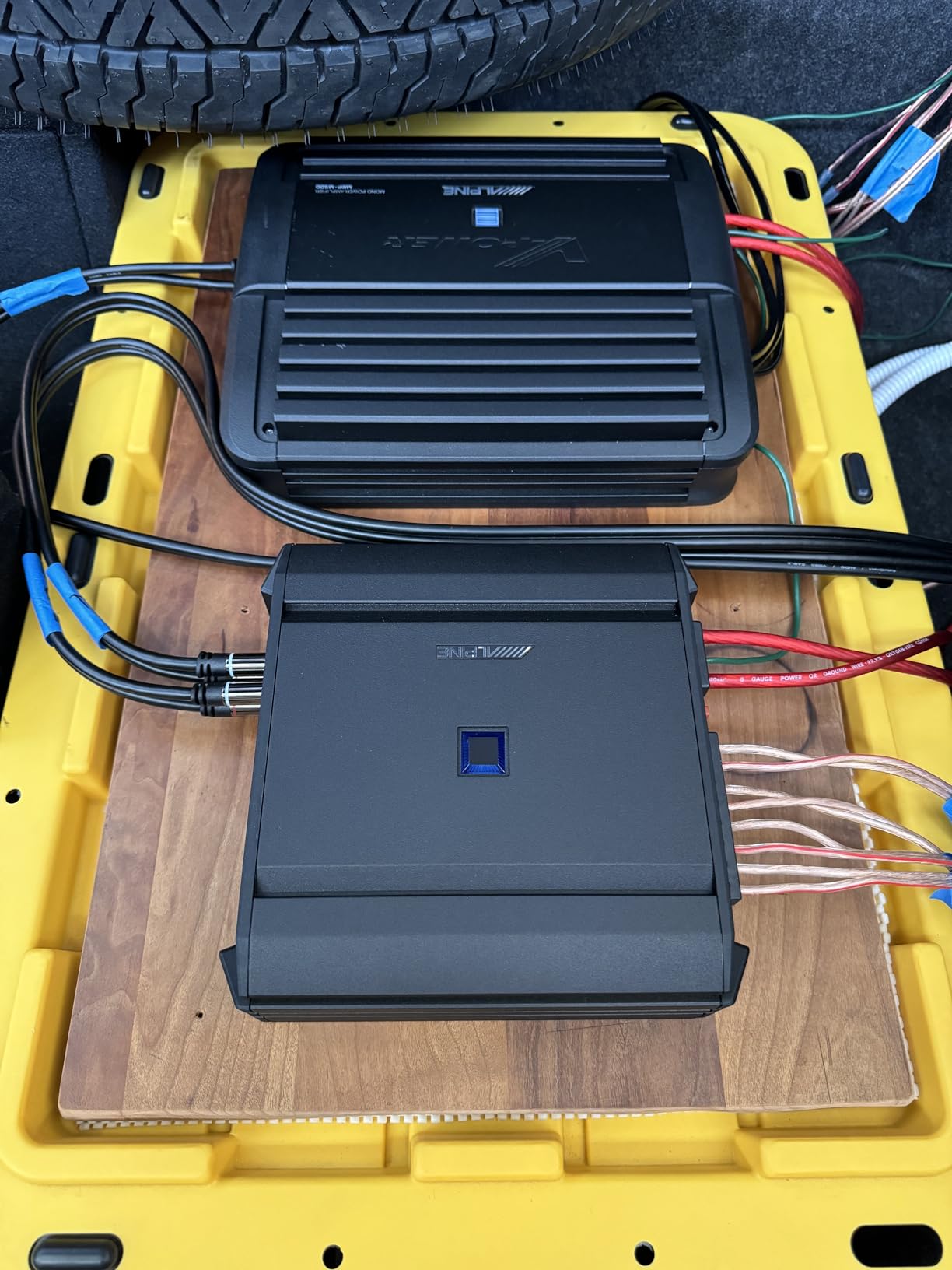 Alpine S-A32F, S Series Class D 4 Channel Digital Amplifier, 320 Watts customer photo 1