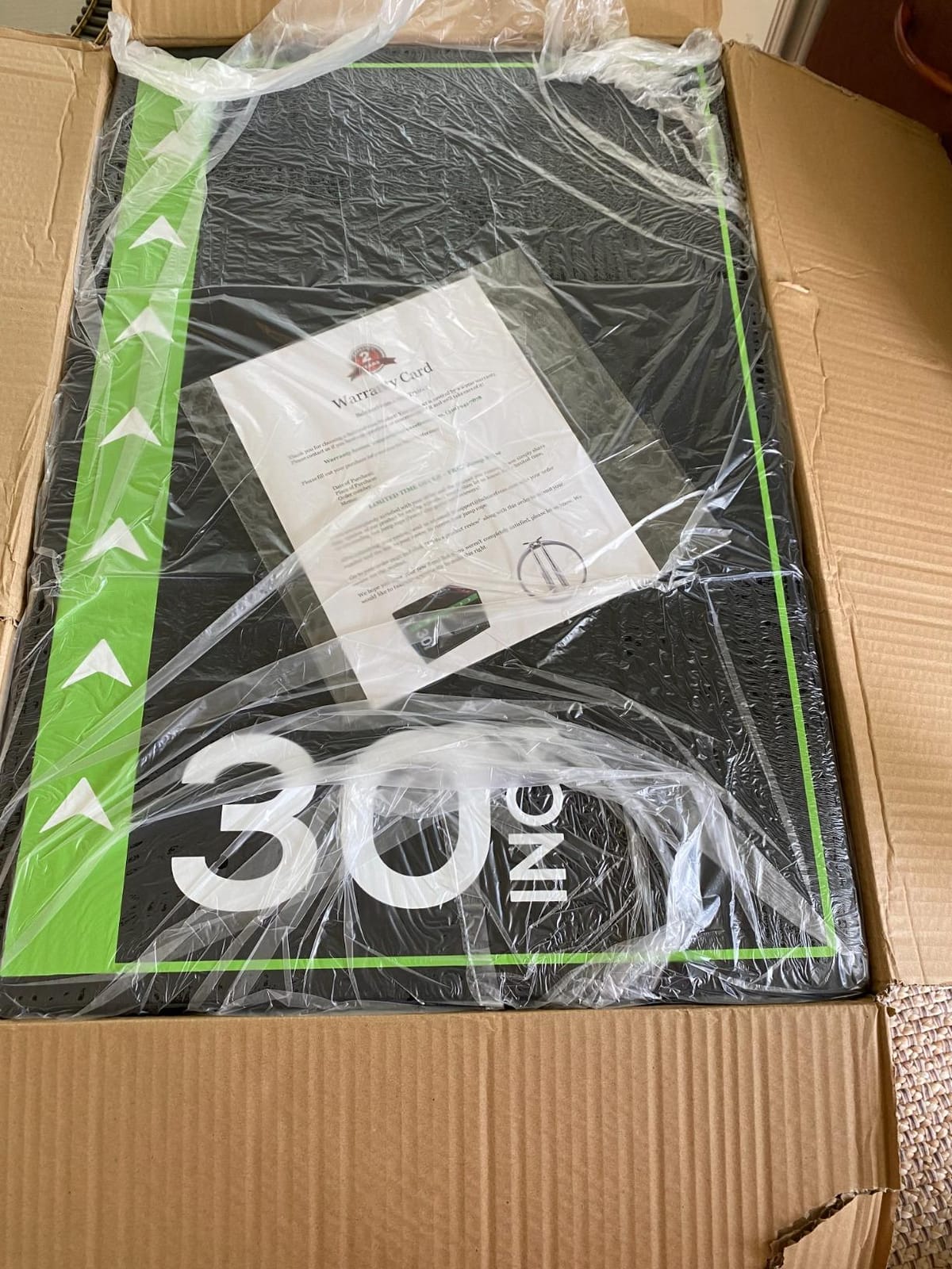 BalanceFrom 3-in-1 Foam Plyometric Jump Box for Home Gym, Multiple Heights. customer photo 2
