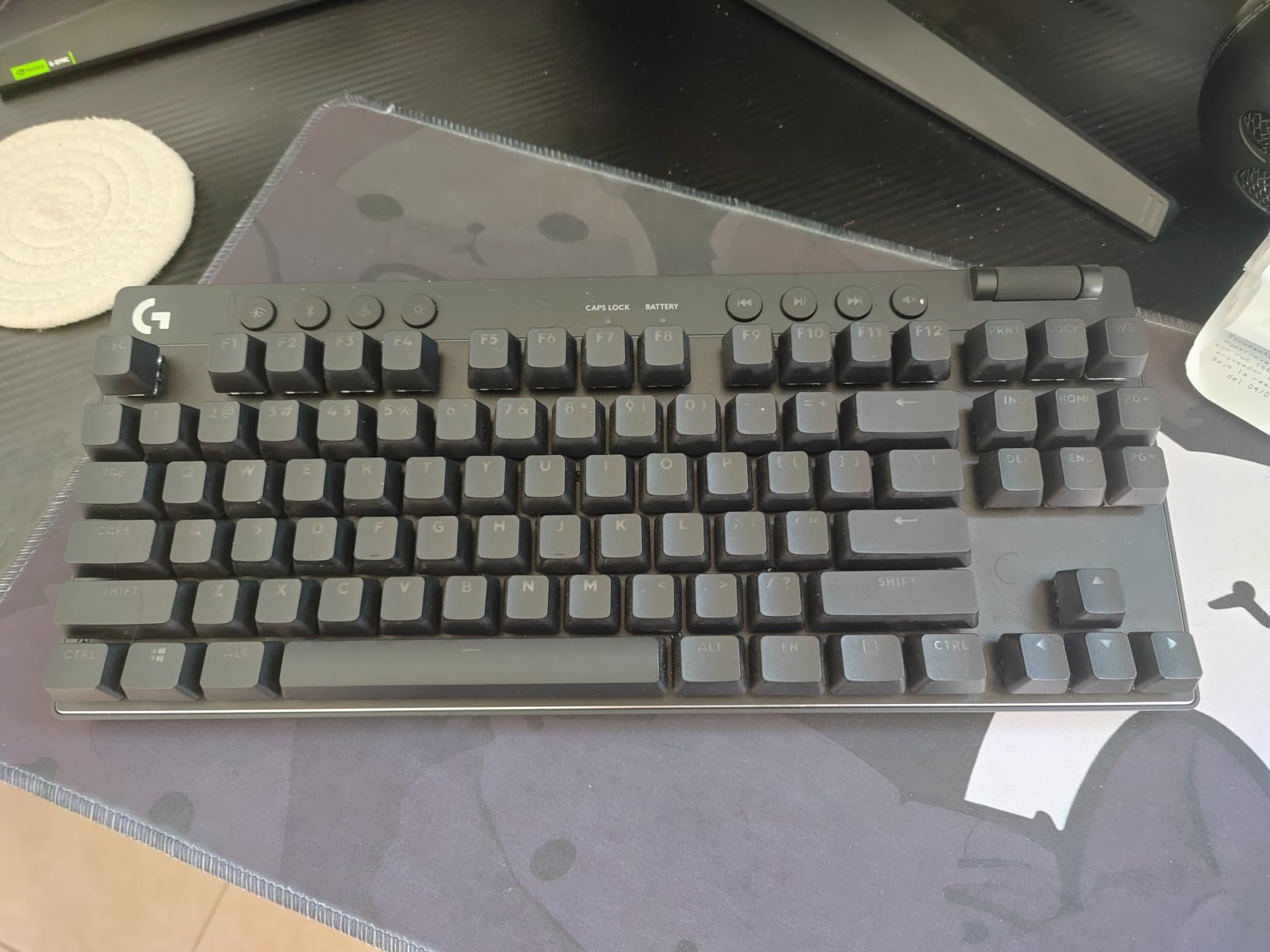 Logitech G PRO Mechanical TKL Tenkeyless Gaming Keyboard (Clicky) - Black customer photo 2