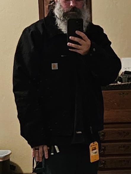 Carhartt Men's Iconic J01 Duck Detroit Jacket customer photo 1
