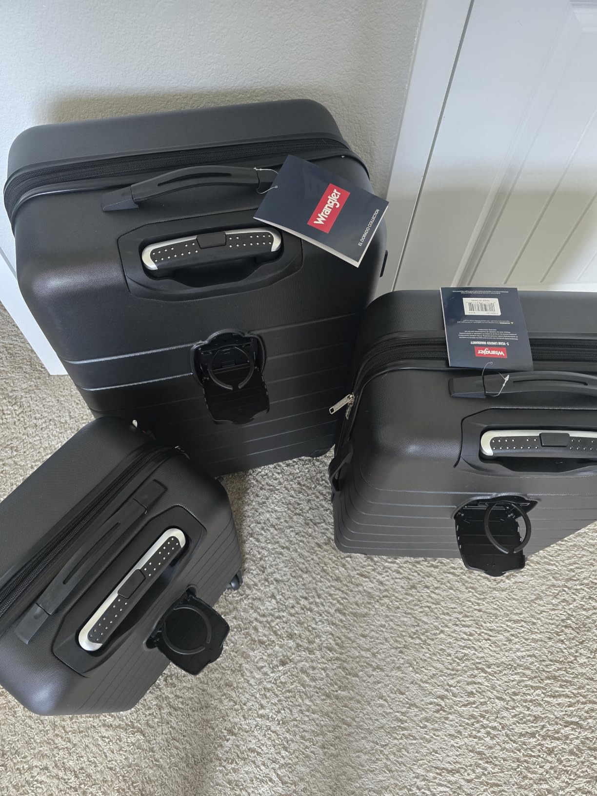 Smart Spinner Hardside Luggage, 3 Piece Set, Olive Green customer photo 1