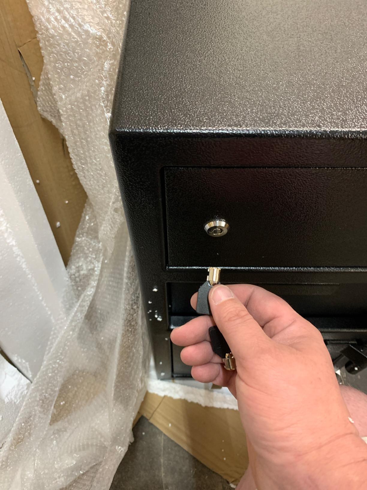 T867 Depository Drop Safe, Anti-Fishing Keypad, 1.5 CBF | 1.5 CF depository with internal lock box, anti-fishing, 6-user keypad, triple bolt, backup keys customer photo 2