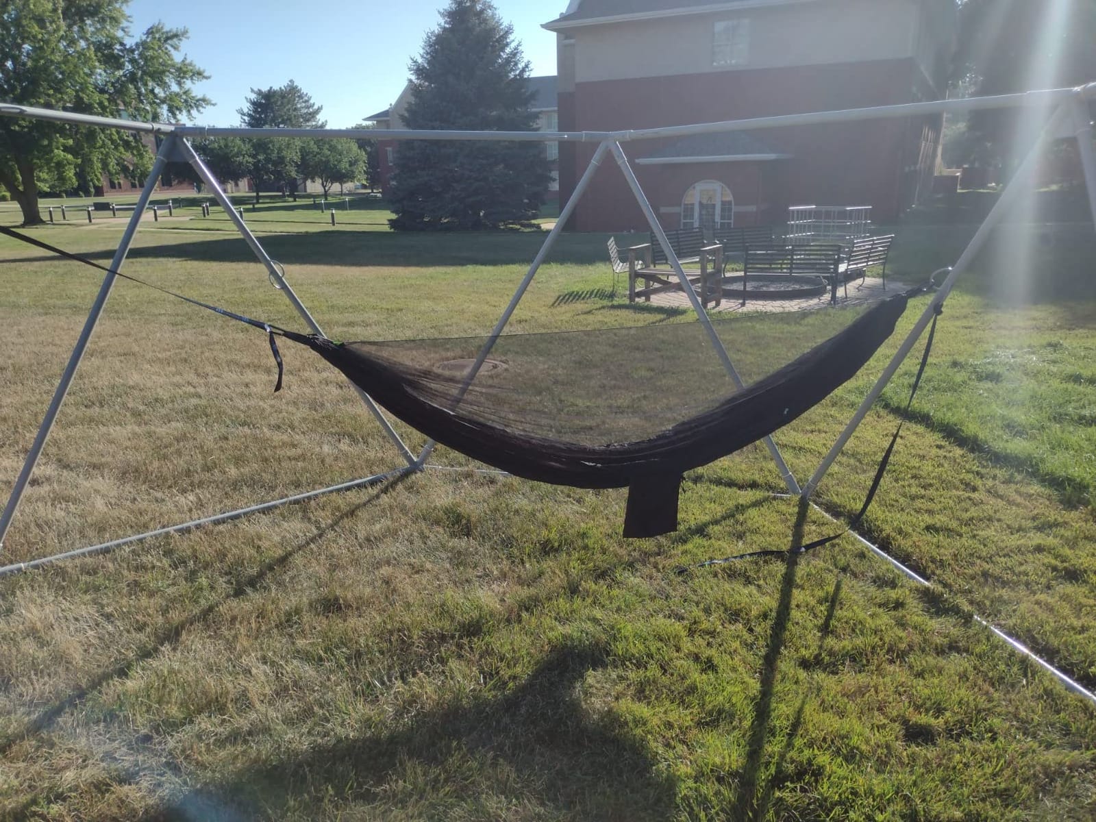 Camping Hammock with Mosquito Net and Rain Fly - Travel Hammock Bug Net - Hammock Tent for Outdoor Hiking Backpacking Travel Camping Accessories and Camping Gear… customer photo 2