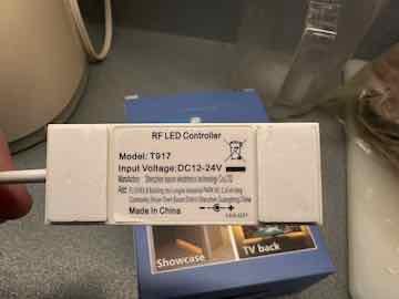 WOBANE Under Cabinet LED Lighting Kit,Dimmable Strip Lights with RF Remote customer photo 1