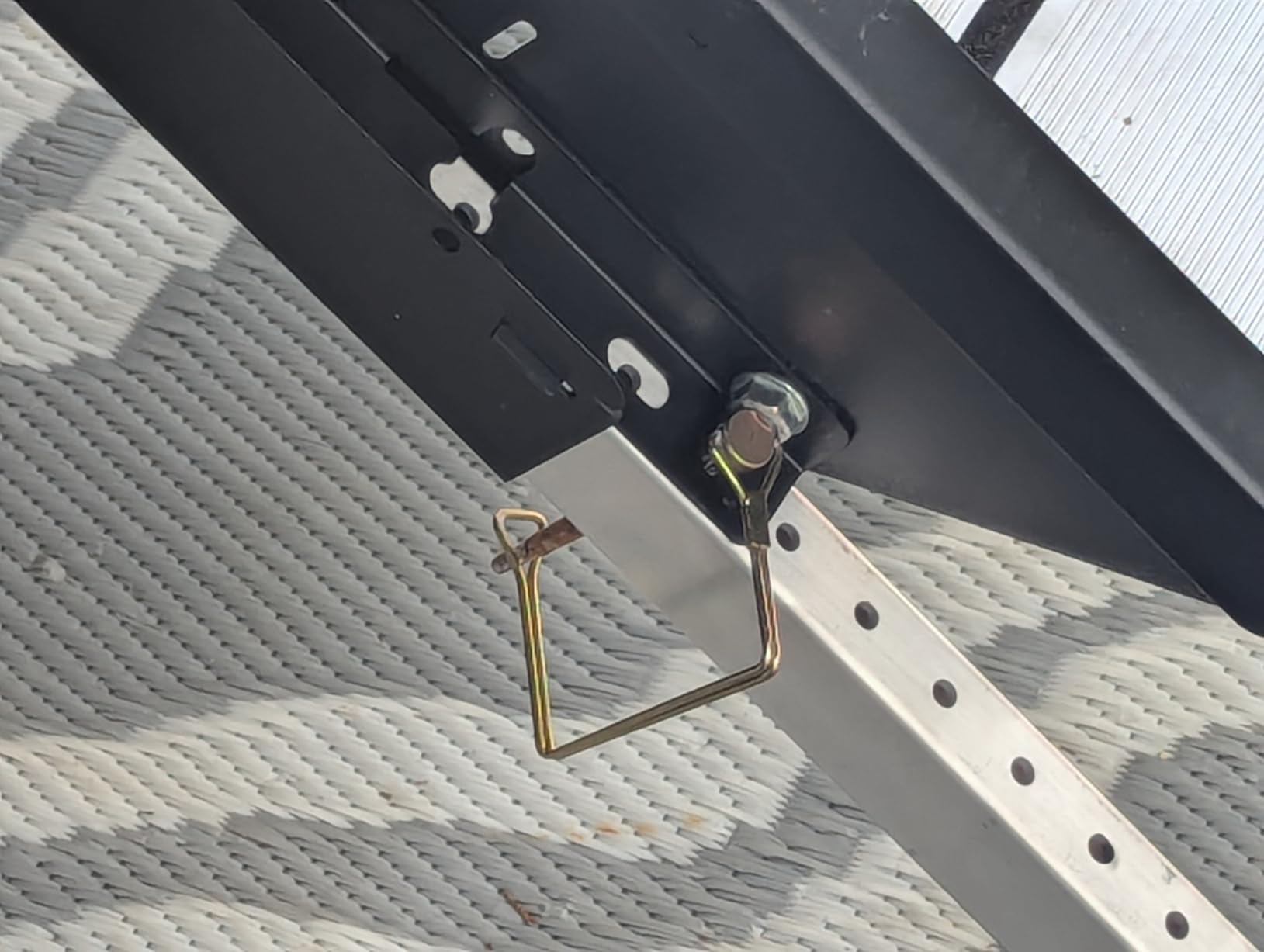 Lippert-791573 Solid Step Triple Step for RV and Travel Trailer Entry Doorway , 30-inch,Black customer photo 2