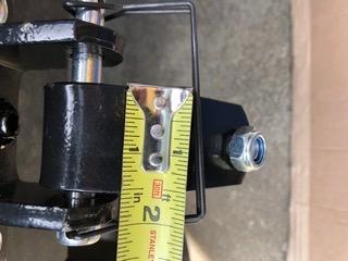 Adjustable Tow Towing Bar Bumper Mount 5000lb w/Chains RV Car Truck Jee System customer photo 2
