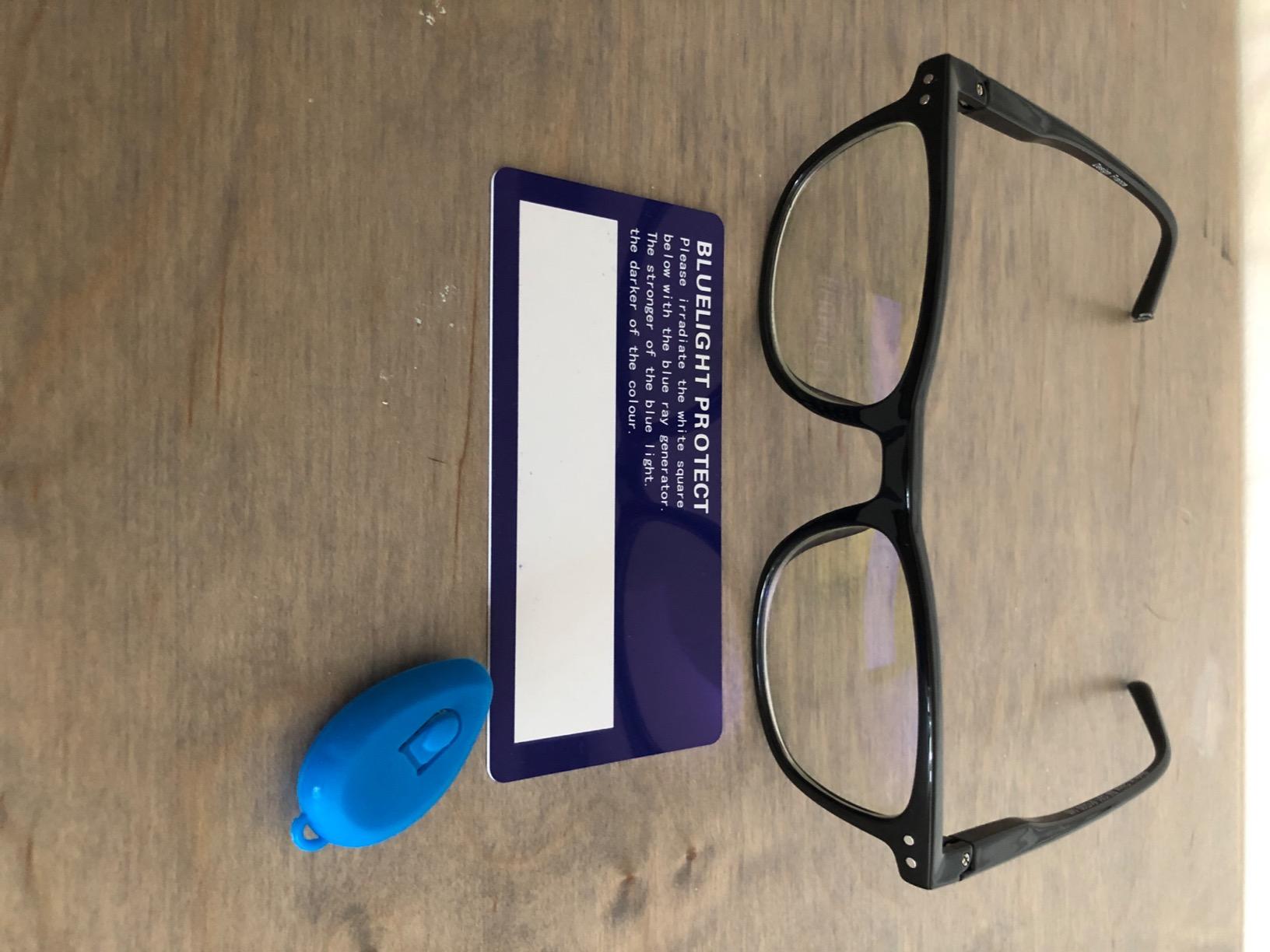 AOSM Blue Light Glasses for Men & Women,Gaming glasses Anti-Glare UV400 Protection,Blue Light Blocking to Relieve Eye Strain customer photo 1