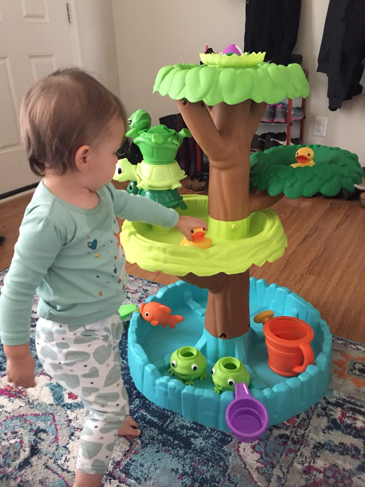 Little Tikes Magic Flower Water Table with Blooming Flower and 10+ Accessories, Multicolor, (Model: 651342M), Medium customer photo 1