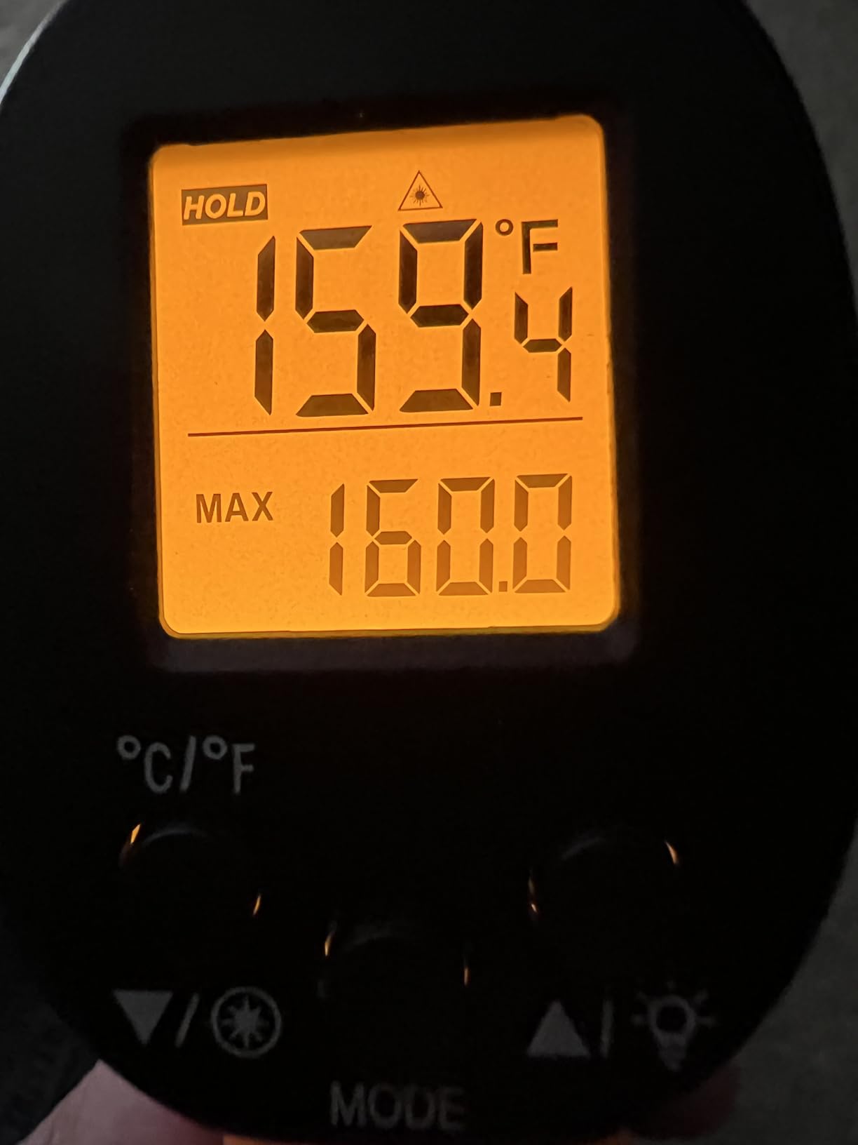 TempPro TempScan Infrared Thermometer Gun for Pizza Oven Griddle HVAC customer photo 1