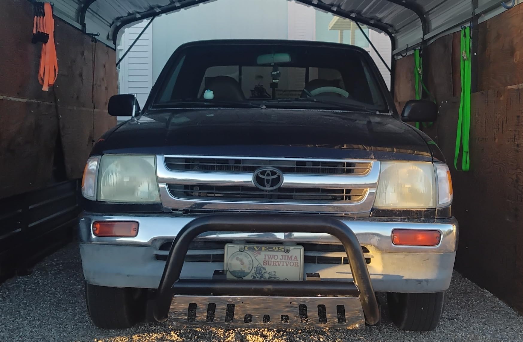 ECOTRIC Bull Bar Compatible with 98-04 Toyota Tacoma 96-98 Toyota 4Runner customer photo 2