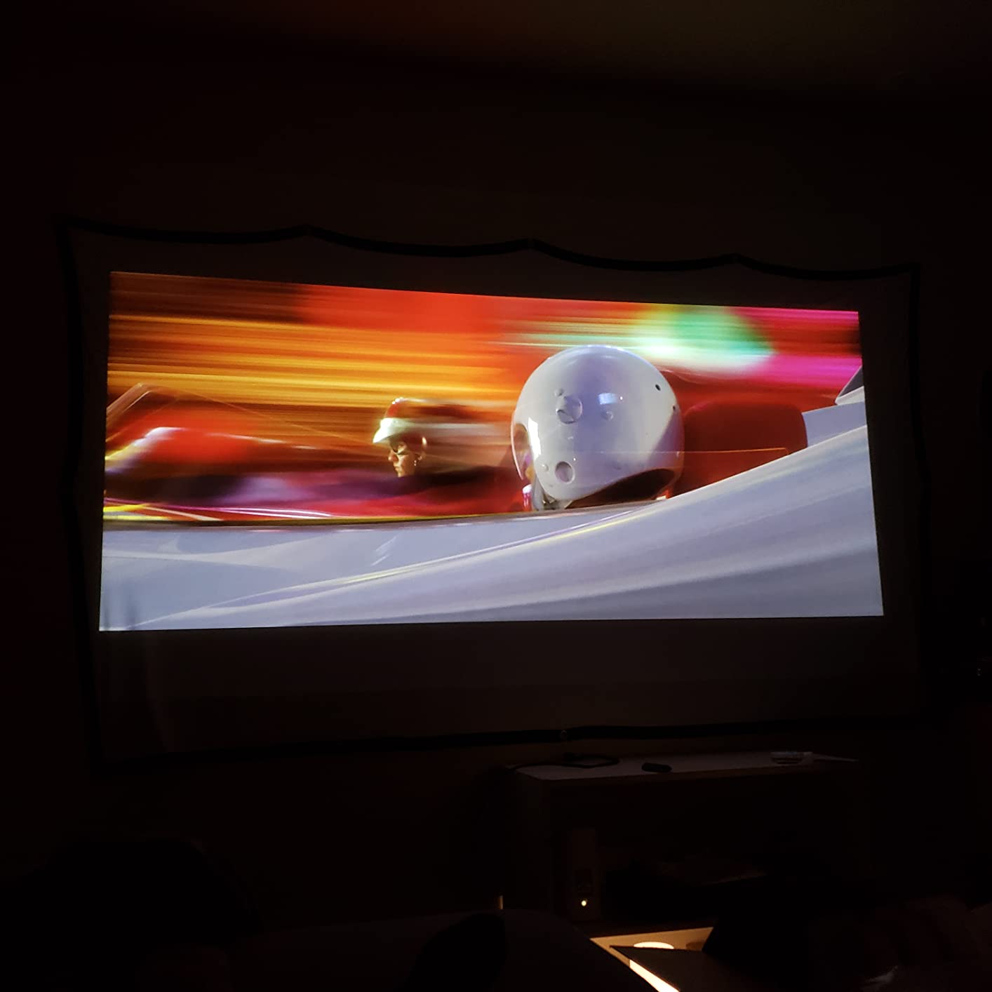 ViewSonic PX703HD 1080p Projector with 3500 Lumens DLP 3D Dual HDMI Sports Mode and Low Input Lag for Gaming, Stream Netflix with Dongle customer photo 2