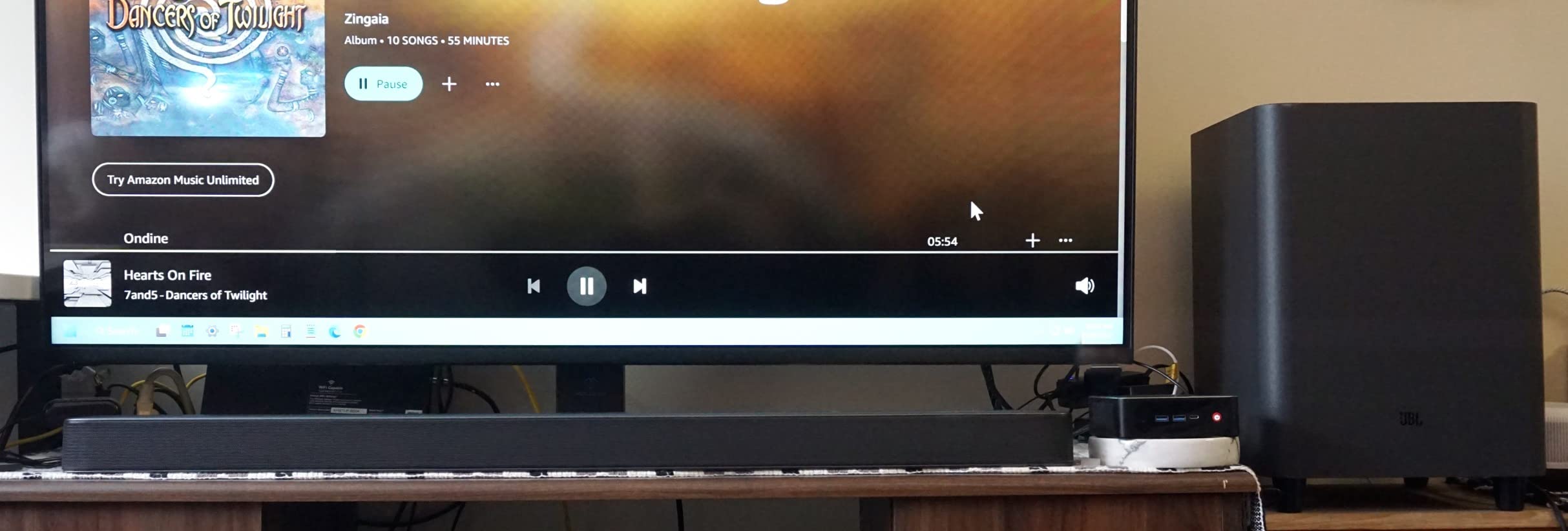 JBL Bar 5.1 - Soundbar with Built-in Virtual Surround, 4K and 10
