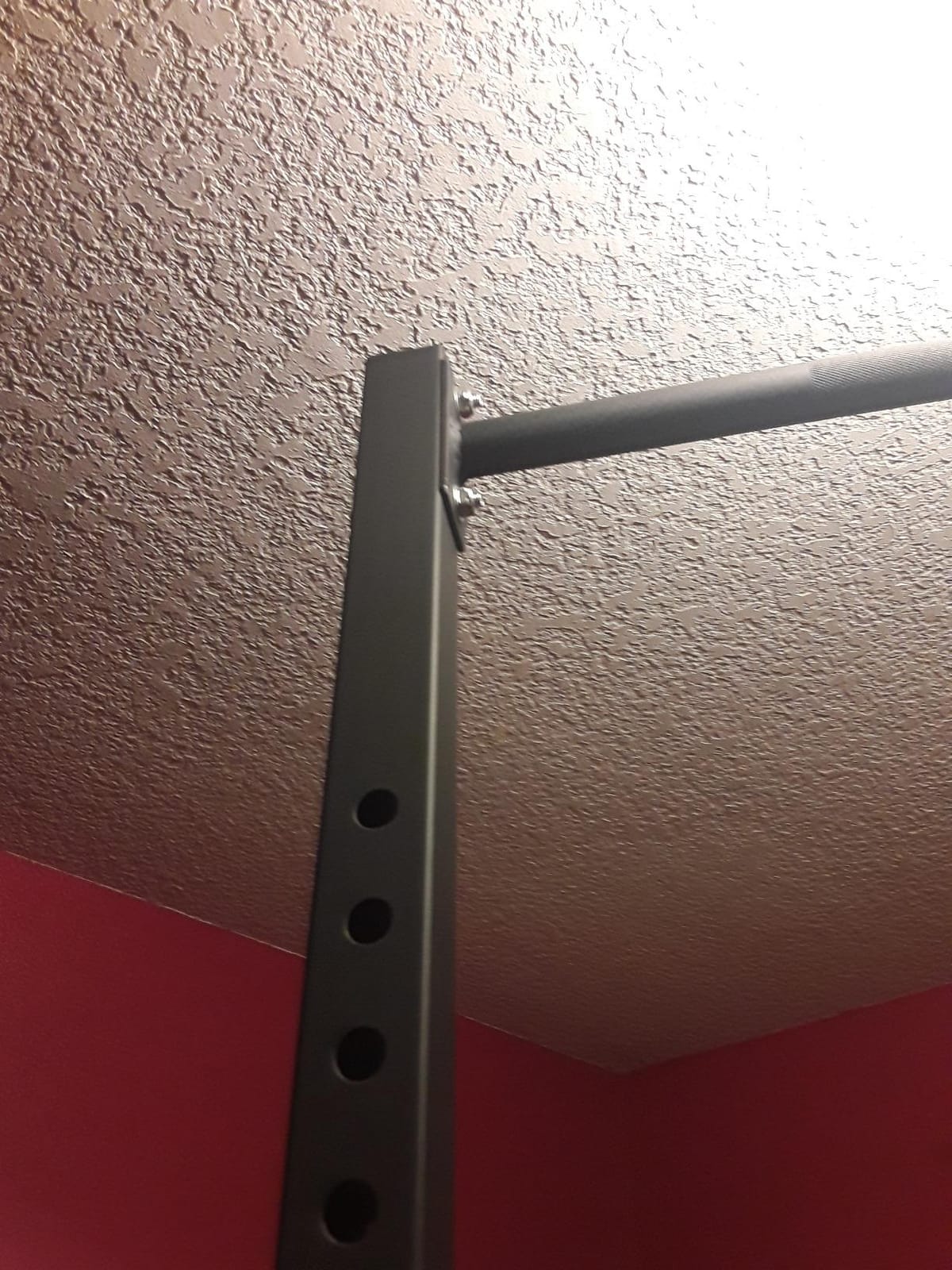 800LB Capacity Squat Rack with Pull Up Bar, Adjustable Power Cage, Home Gym customer photo 1