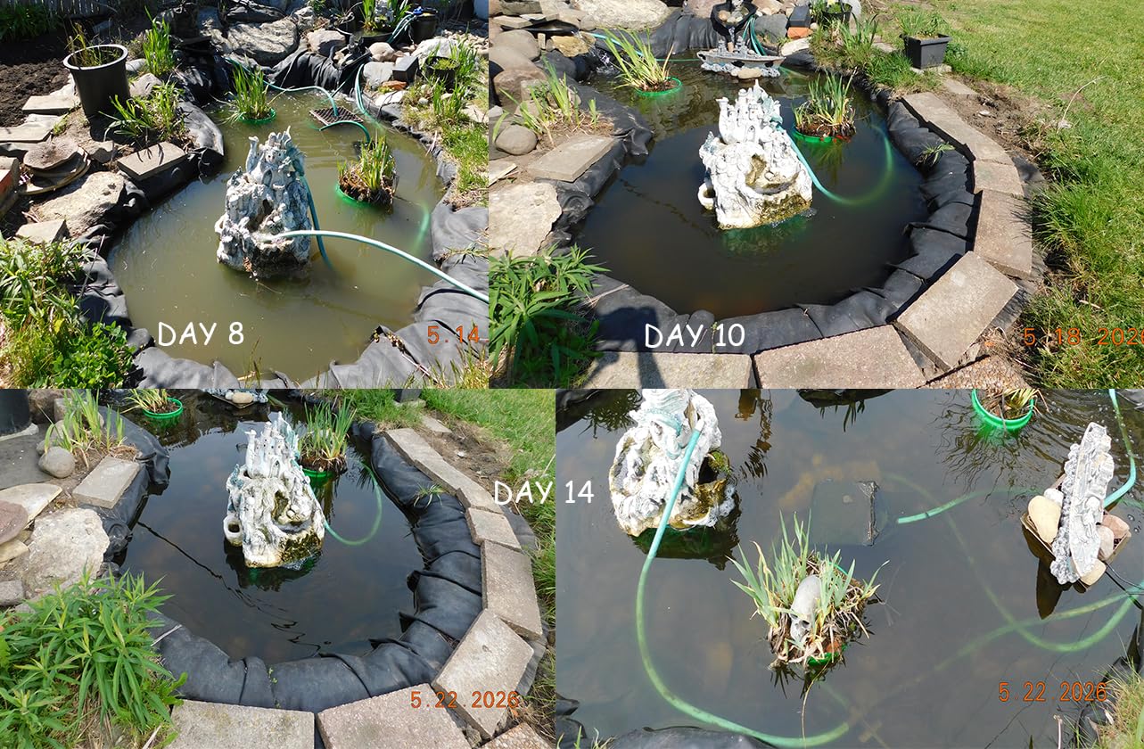 VIVOHOME 1580GPH Bio Pressure Pond Filter with 13W Light for Various Ponds customer photo 2