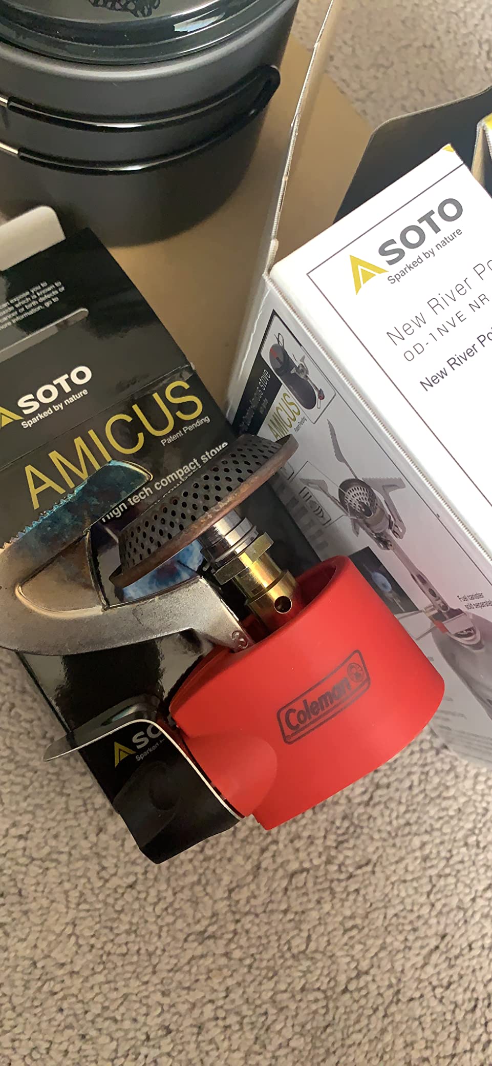 SOTO Amicus Backpacking Stove & Pot - Camping Stove With or Without Igniter customer photo 1