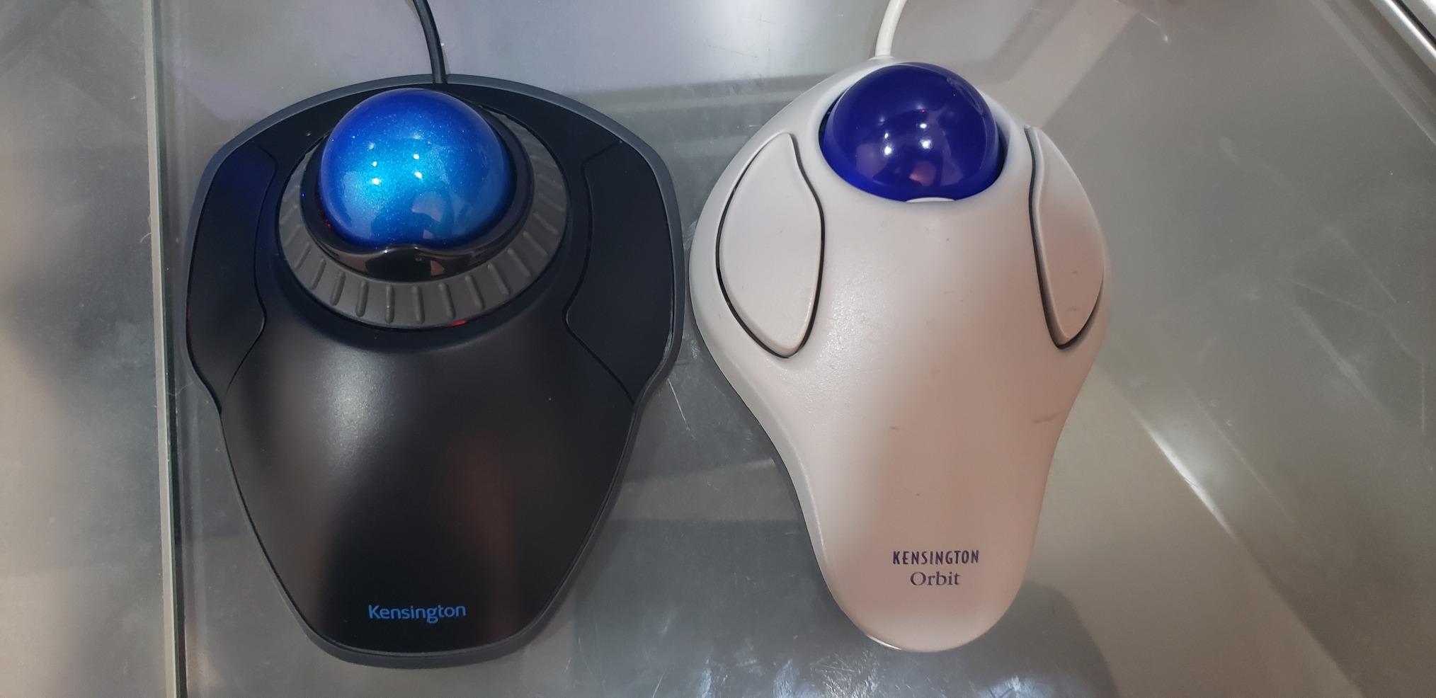Kensington Orbit Trackball Mouse with Scroll Ring (K75327WW), Black-Grey customer photo 2