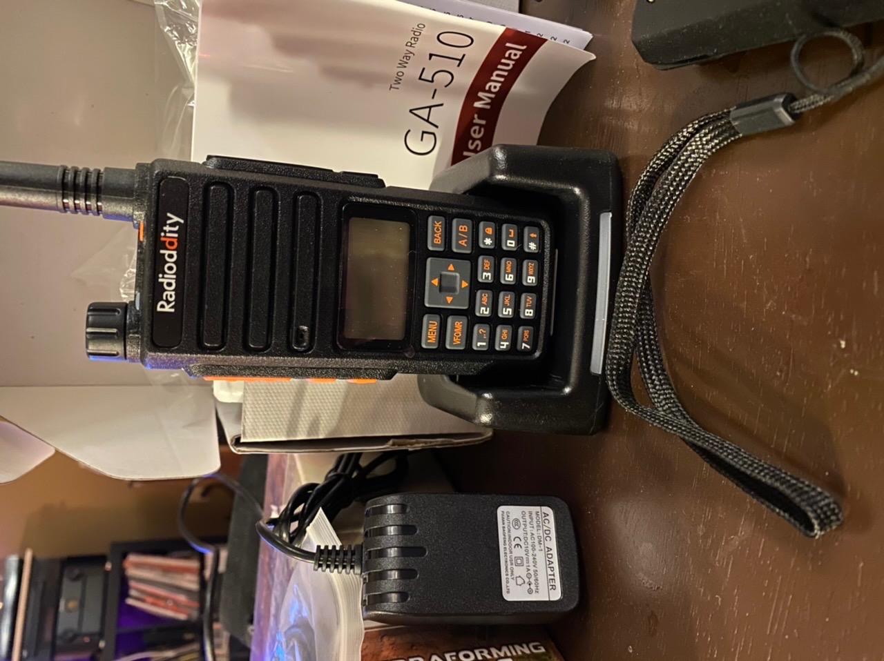 Radioddity GA-510 10W Ham Radio Handheld, Dual Band Two Way Radio customer photo 2