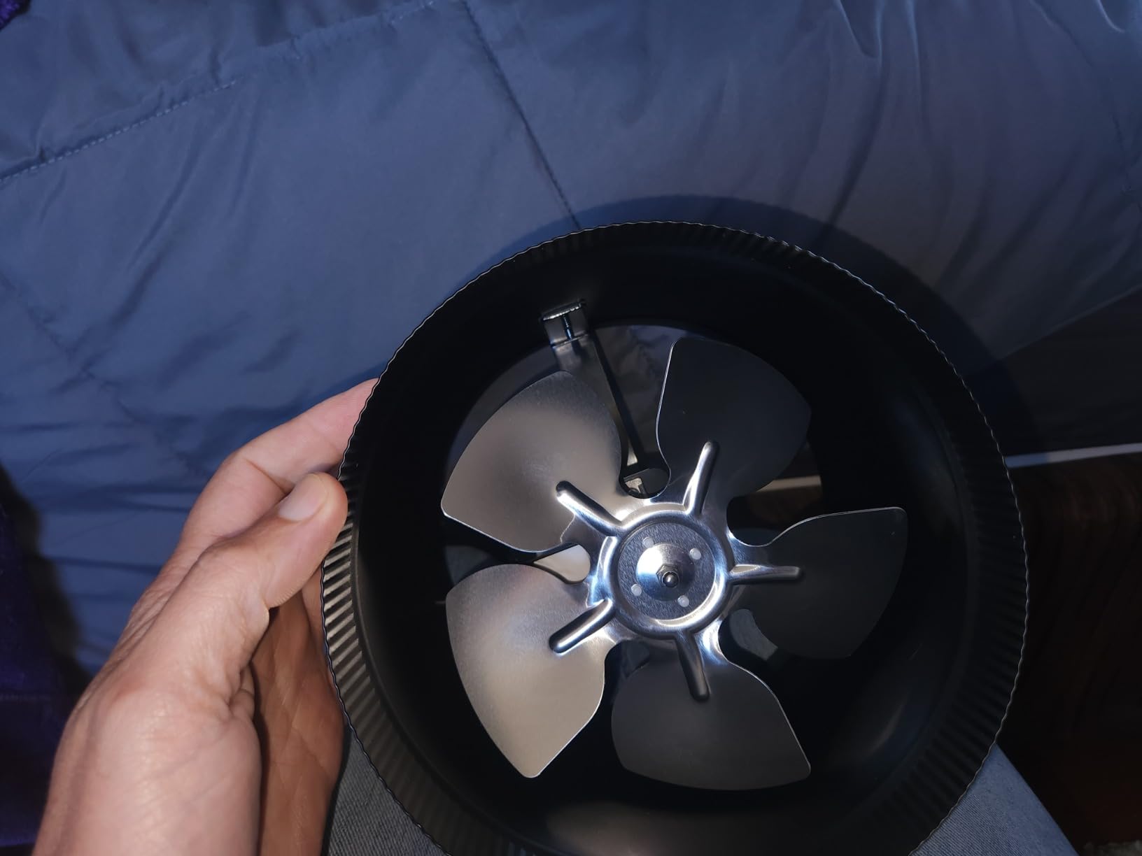 AC Infinity RAXIAL S6, Inline Booster Duct Fan 6” with Speed Controller. customer photo 1