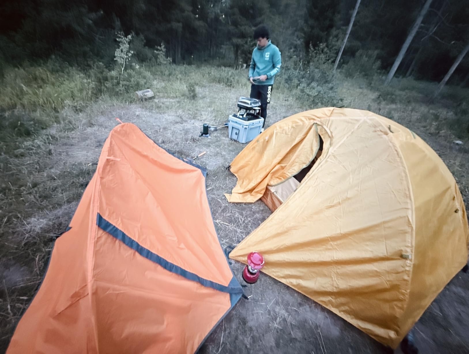 camppal 1 Person Tent for Camping Hiking Mountain Hunting Backpacking Tents 4 Season Resistance to Windproof Rainproof and Waterproof customer photo 1