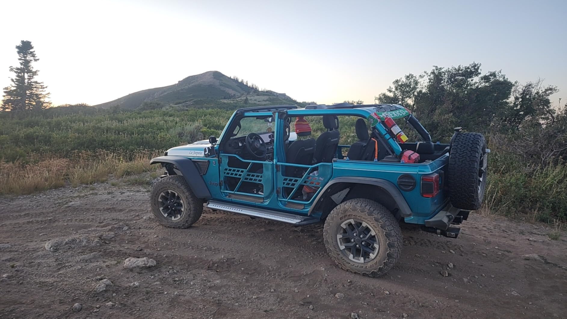 Hooke Road Front Rear Tubular Half Doors for 2018-2025 Jeep Wrangler JL & 2020-2025 Gladiator JT (4 Doors Set) — Not for 2026+ Vehicle customer photo 1