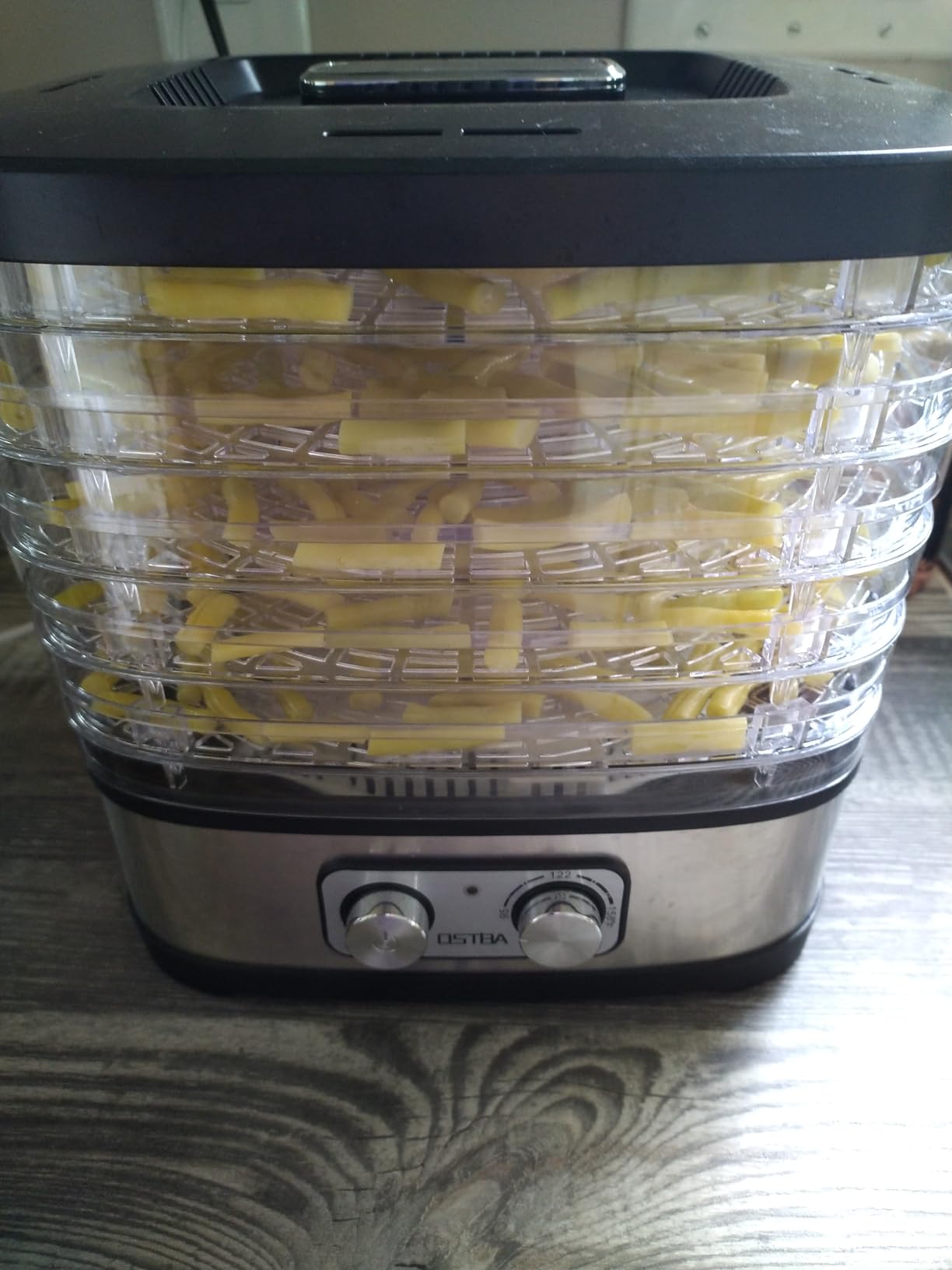 OSTBA Food Dehydrator, 5 Trays, 240W Dryer for Jerky, Fruit & Veggies customer photo 1