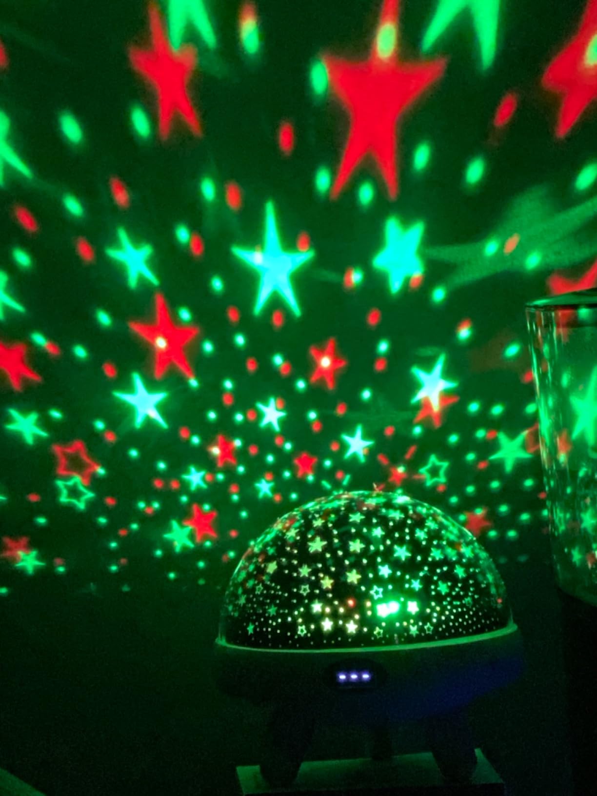 YACHANCE Night Light for Kids Room with Sound Machine Baby Night Light Star Projector White Noise Machine for Sleeping Soother Nursery Lamp 9 Natural Sounds 20 Lullabies with Remote Timer customer photo 2