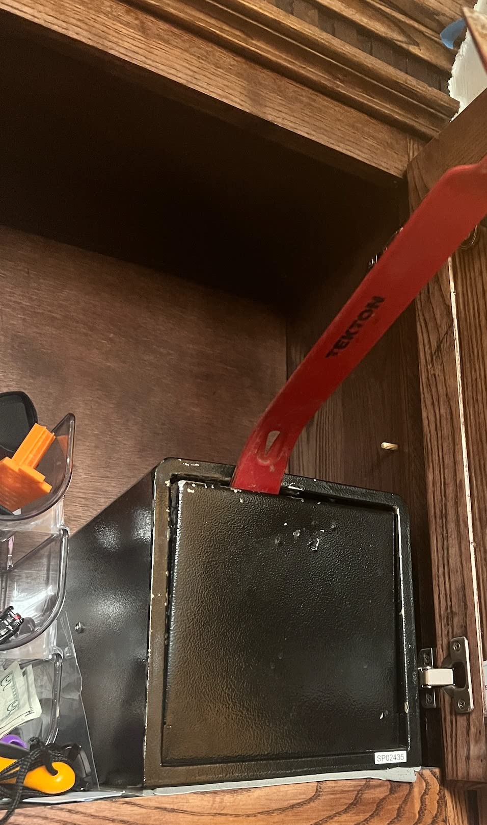 Stealth Biometric Handgun Hanger Safe Quick Access Pistol Security Box CA DOJ Approved customer photo 1