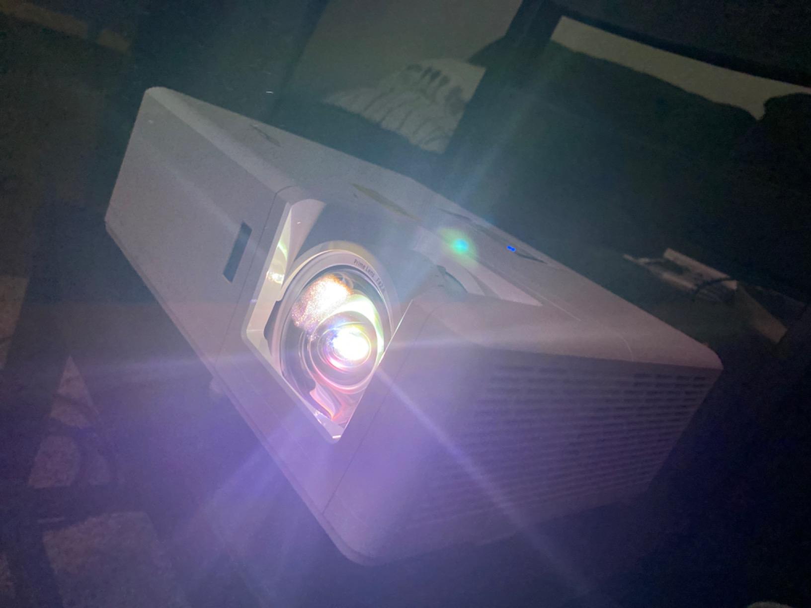 Optoma GT1090HDR Short Throw Laser Home Theater Projector | 4K HDR Input | Lamp-Free Reliable Operation 30,000 hours | Bright 4,200 lumens for Day and Night | Short Throw customer photo 2