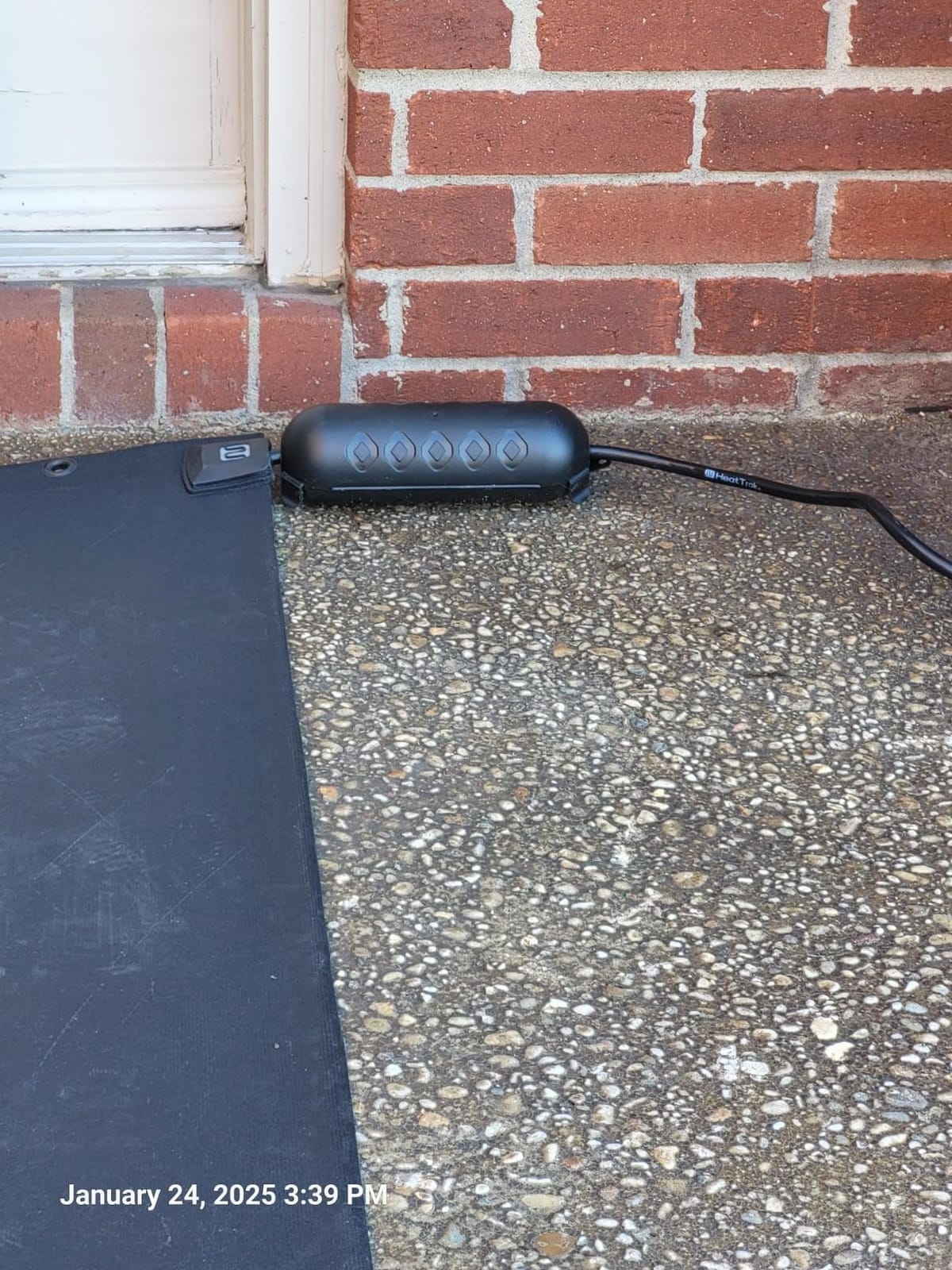 HeatTrak Heated Snow Melting Mats for Entrances - Heated Outdoor Mats - Trusted Snow and Ice Melt Products - Includes GFCI Power Cord - No-Slip Heating Entrance Mat (30