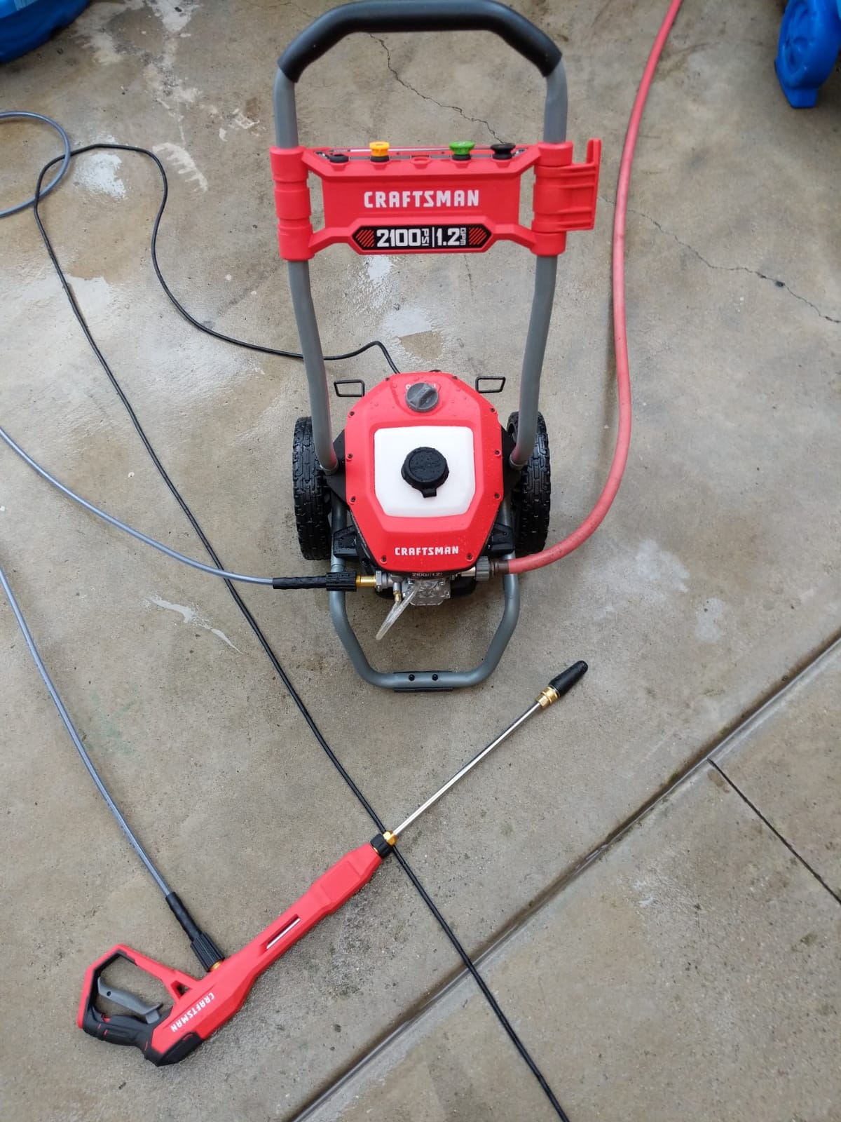 CRAFTSMAN Electric Pressure Washer, Cold Water, 2100-PSI, 1.2 GPM, Corded (CMEPW2100) customer photo 2