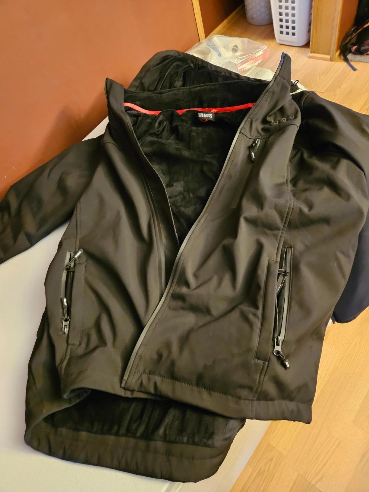 ARRIS Men`s Heated Jacket, Electric Heating Coat with 7.4V Battery and Detachable Hood - Waterproof, 8 Heating Areas customer photo 1