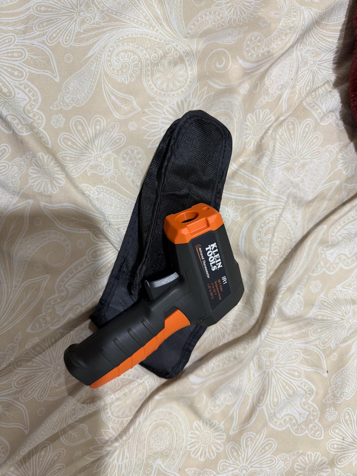 Klein Tools IR1 Infrared Thermometer with Targeting Laser, Auto-Hold, More customer photo 1