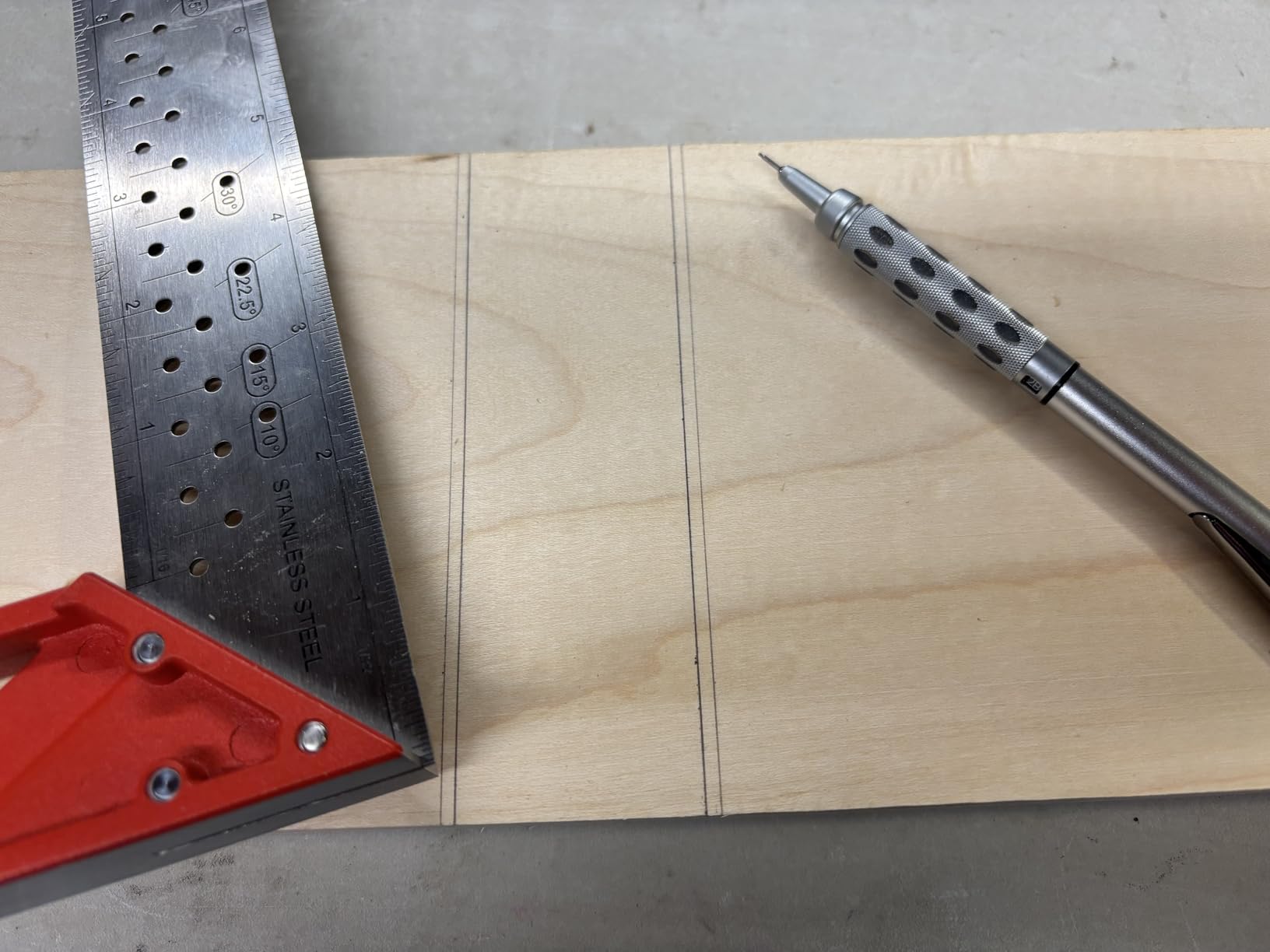 Kapro - 353 Professional Ledge-It Try & Mitre Square - For Leveling and Measuring - Features Stainless Steel Blade, Retractable Ledge, and Etched Ruler Markings - 8 Inch customer photo 2