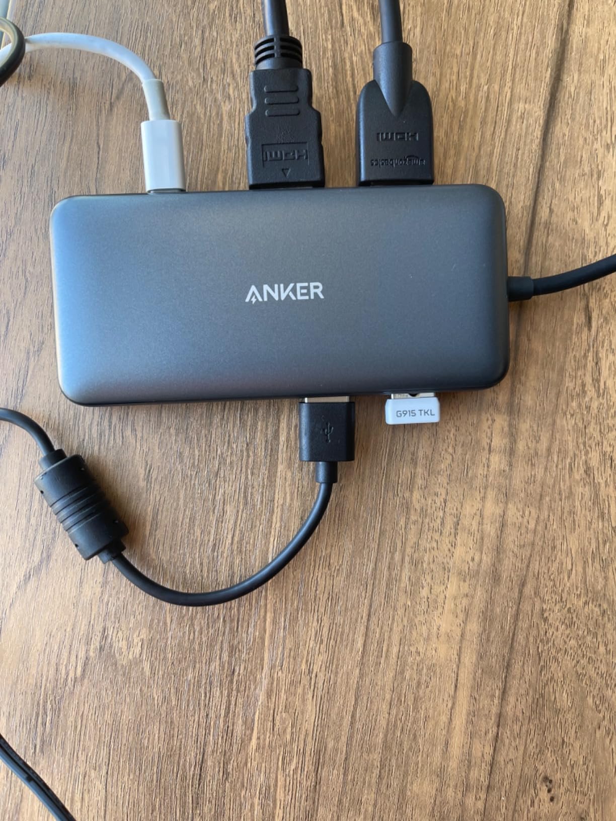 Anker Laptop Docking Station Dual Monitor, 8-in-1 USB C Hub with 4K HDMI customer photo 1
