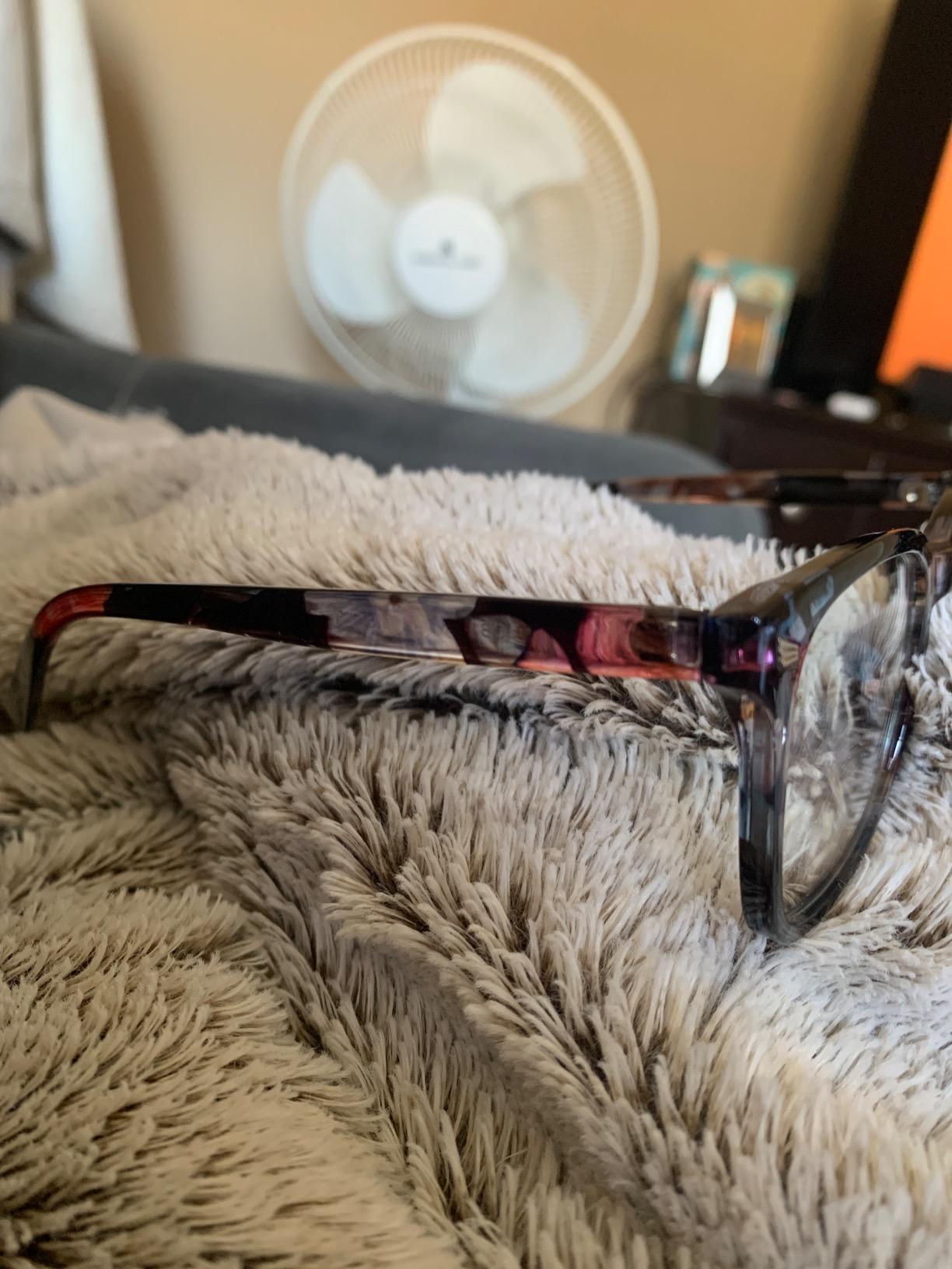 MEETSUN Blue Light Blocking Glasses, Anti Eye Strain Headache (Sleep Better),Computer Reading Glasses UV400 Transparent Lens (Black+Leopard+Tortoise, 53) customer photo 1
