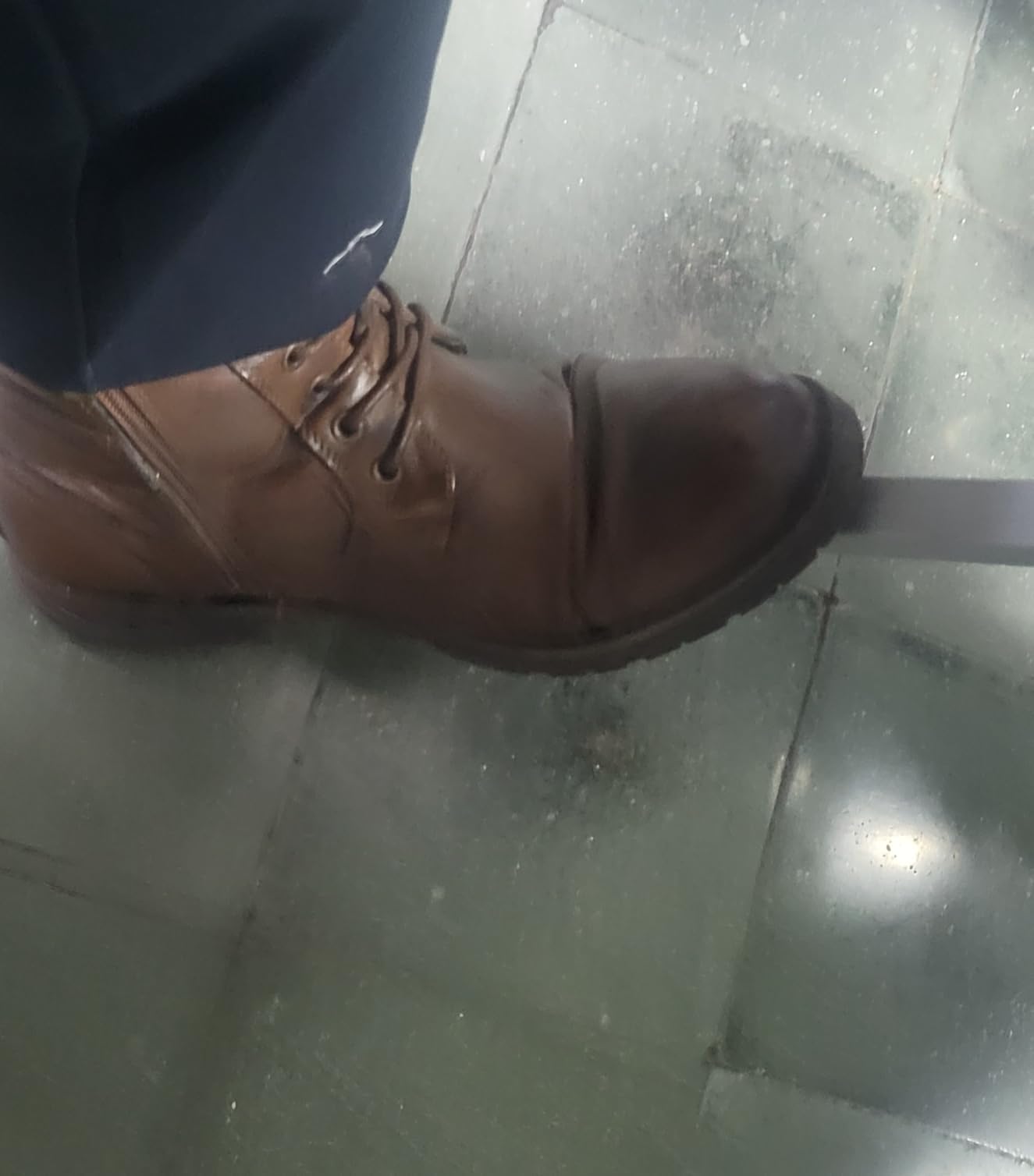 Vostey Men's Boots Motorcycle Combat Casual Boots customer photo 1