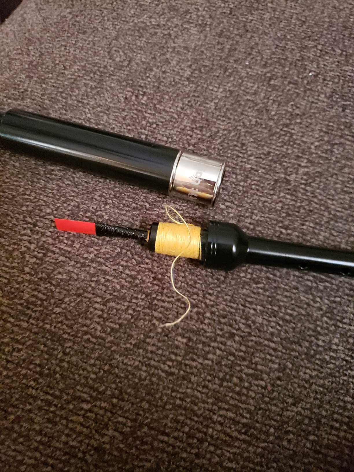 Bagpipe Practice Chanter Bagpipes Tutor Book 2 Reeds | 18in Nickel Plated Ferrule Bagpipes for Beginners Adult Piping Institute RG Hardie Barefoot bagpiper bagpipe lessons McCallum customer photo 2