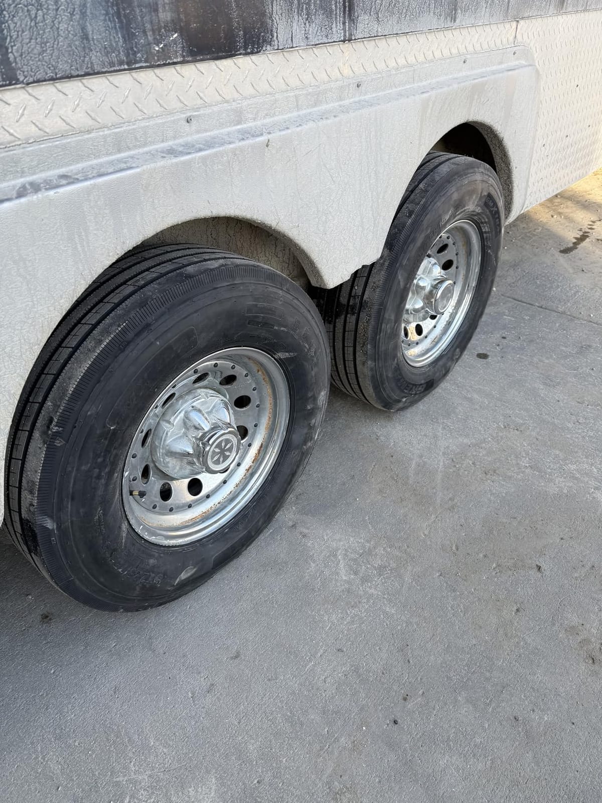 Set 4 Heavy Duty All Steel Trailer Tires 225/75R15 14 Ply 124/121M 11150 customer photo 1