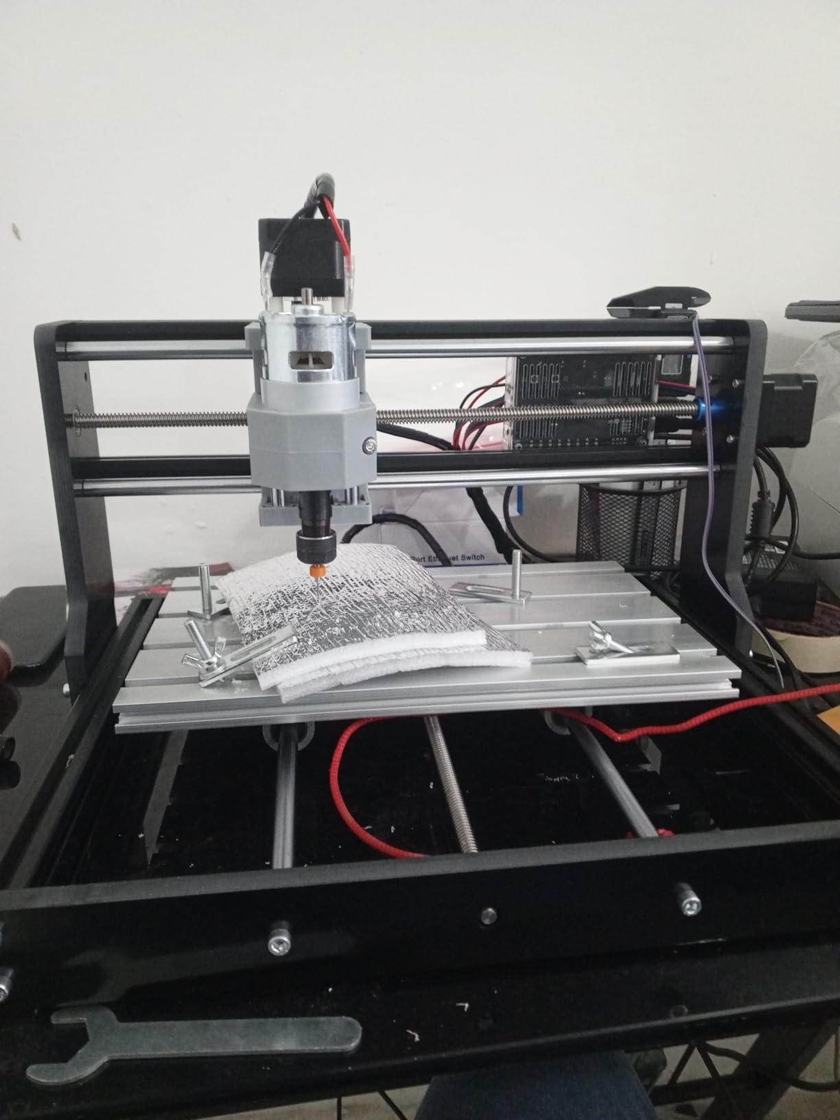 CNCTOPBAOS 3 Axis 3018-PRO CNC Router Mini Desktop Engraver Milling Machine customer photo 1