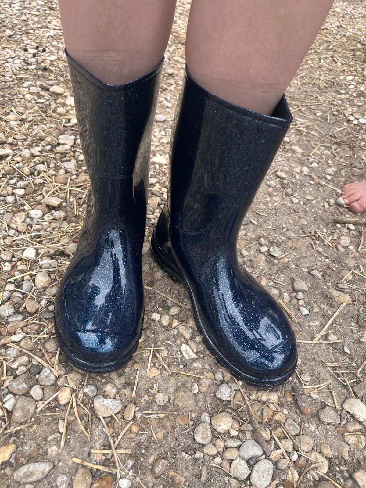 Asgard Women's Mid Calf Rain Boots Printed Waterproof Rubber Boots Short Garden Shose customer photo 2