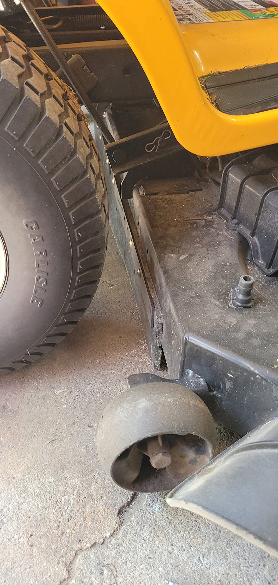 Grasshopper Mower Grass Grooming Striping Kit, for V Series-52, Attaches to Rear of Deck to Comb Grass and Enhance The Stripe Effect of The Final Appearance, OEM 504666 customer photo 2