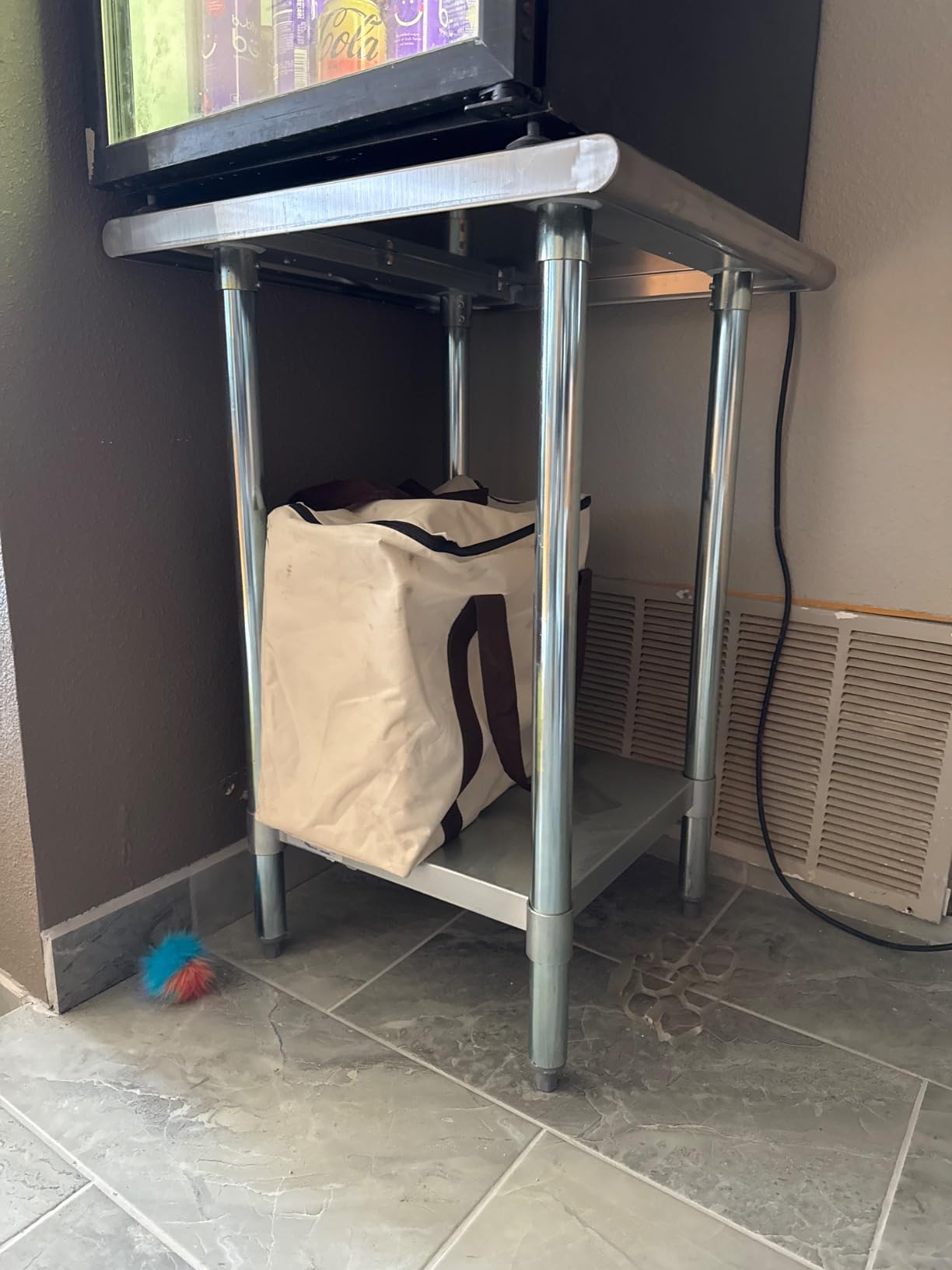 Profeeshaw Stainless Steel Prep Table 24''x60'' NSF Commercial Workbench customer photo 1