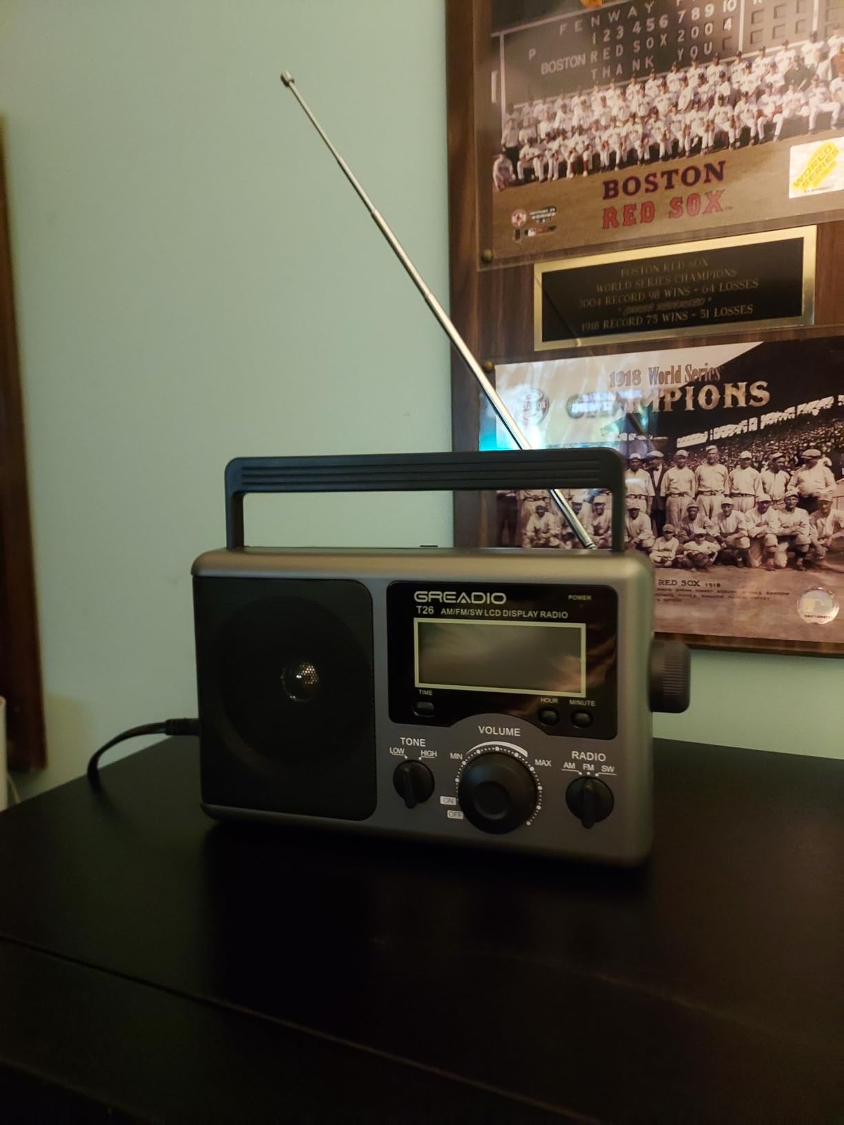 Greadio Portable Shortwave Radio, Radios Portable AM FM Transistor Radio customer photo 2