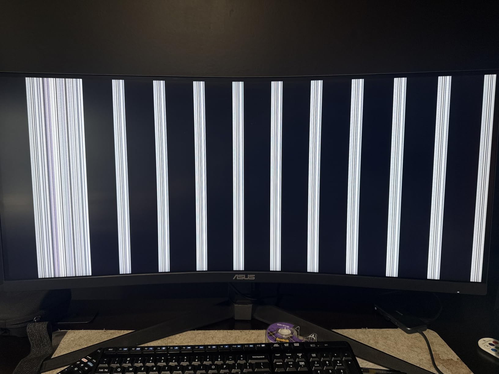 ASUS TUF Gaming VG34VQL1B 34 Inch 1440p 165Hz Ultrawide HDR Gaming Monitor customer photo 1