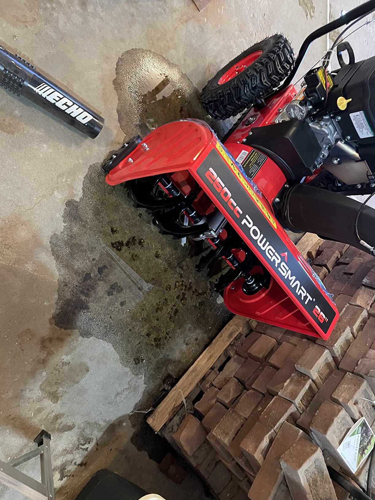 PowerSmart 26 Inch Snow Blower Gas Powered, 2-Stage 208cc B&S Engine with Electric Start, Led Light, Hand Warmer, Self Propelled BS26 customer photo 2