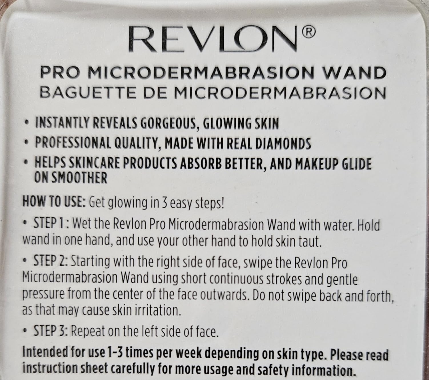 Revlon Microdermabrasion Wand, Red, 1 Count customer photo 2