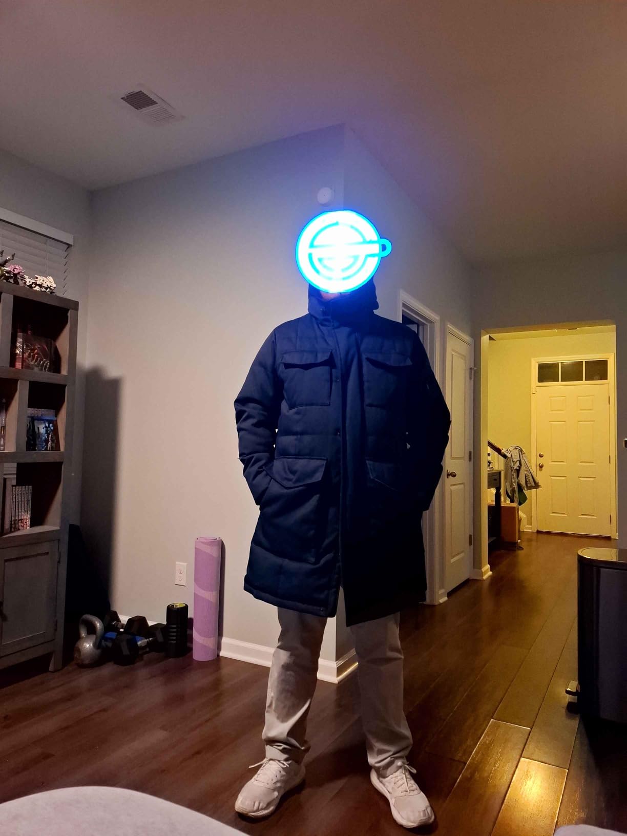 3DHologramFan, 42CM 3DHologramfan Projector HD LED Holographic Christmas Tree Advertising Display with Remote and Bluetooth and WiFi,1500 Video Library and for Business,Bar,Halloween Missyou 16.5 Inch customer photo 2